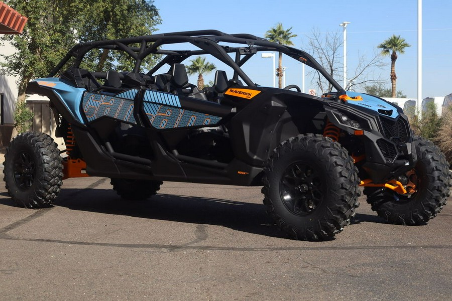 2026 Can-Am® Maverick X3 MAX DS Turbo Scandi Blue & Orange Crush