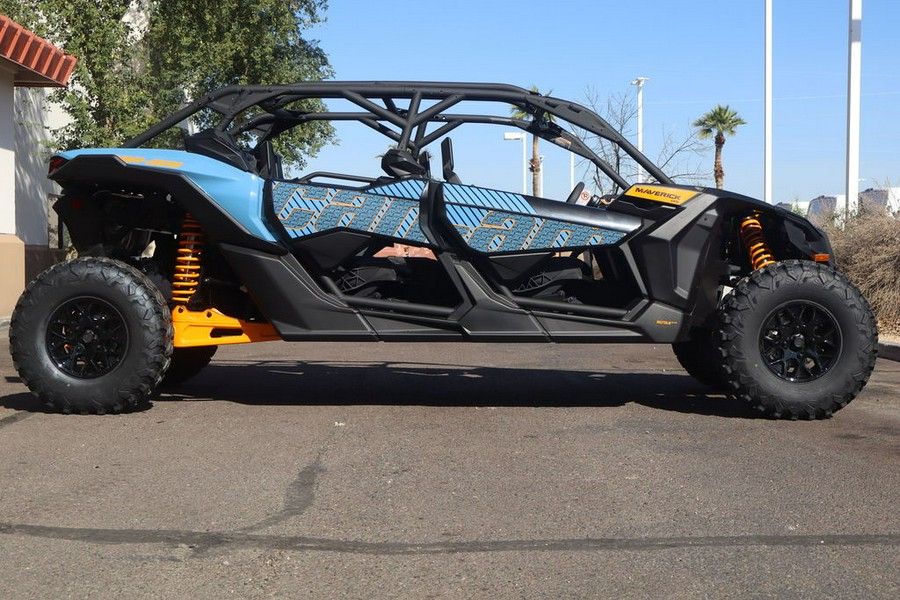 2026 Can-Am® Maverick X3 MAX DS Turbo Scandi Blue & Orange Crush