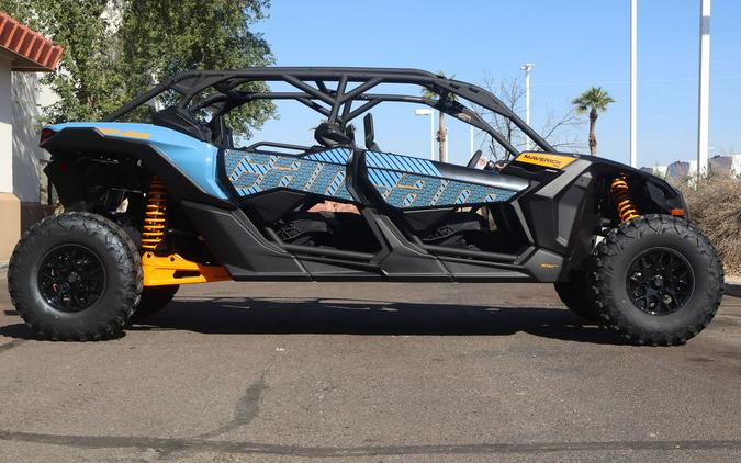 2026 Can-Am® Maverick X3 MAX DS Turbo Scandi Blue & Orange Crush
