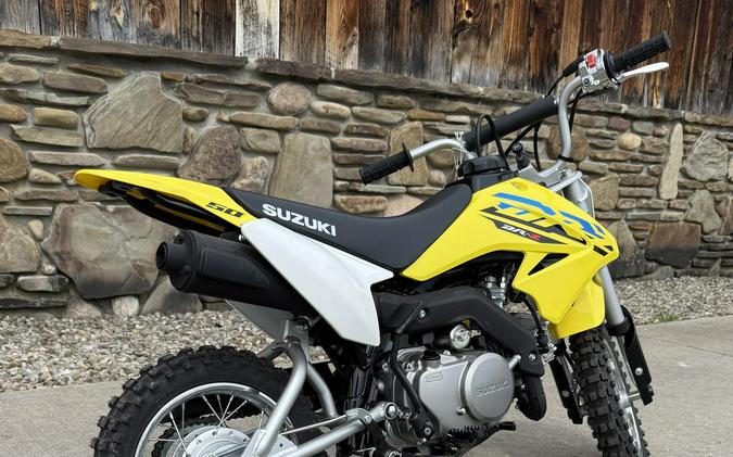 2025 Suzuki DR-Z50 Champion Yellow No. 2