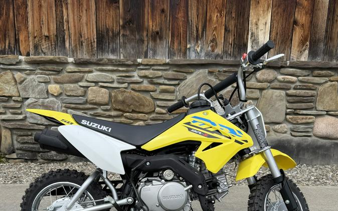 2025 Suzuki DR-Z50 Champion Yellow No. 2