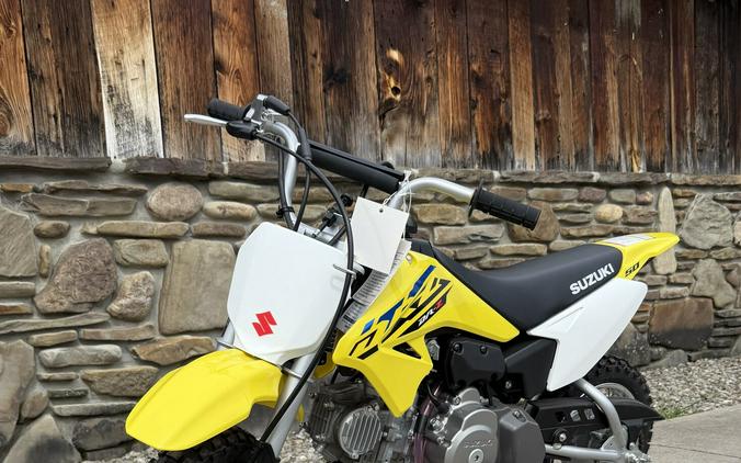 2025 Suzuki DR-Z50 Champion Yellow No. 2