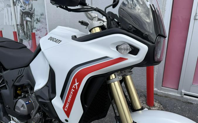 2027 Ducati DesertX V2 Matte Star White Silk - 001984