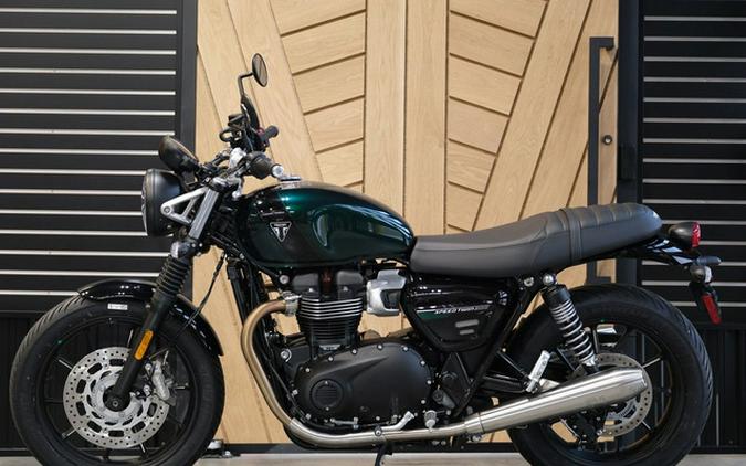 2024 Triumph Speed Twin 900 Competition Green/Phantom Black