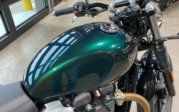 2024 Triumph Speed Twin 900 Competition Green/Phantom Black