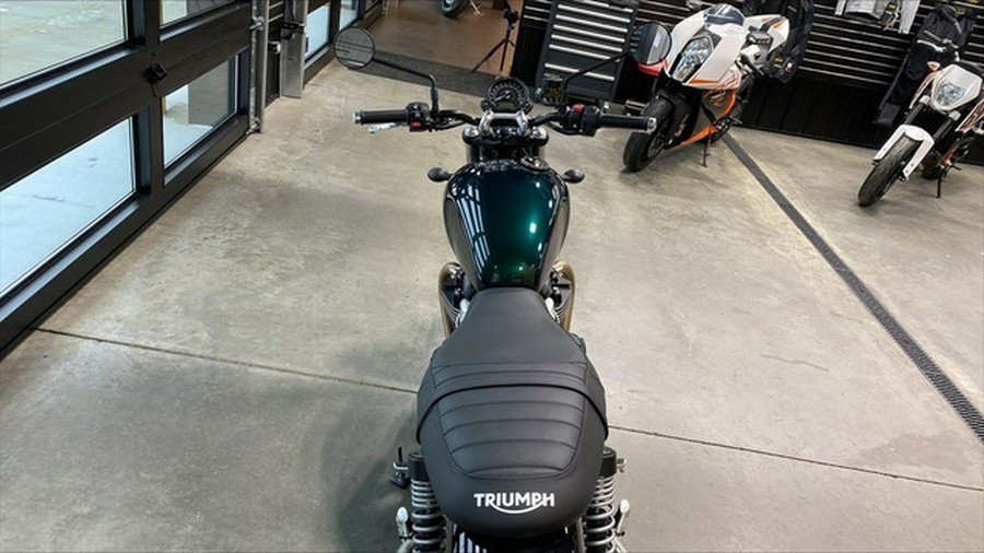 2024 Triumph Speed Twin 900 Competition Green/Phantom Black