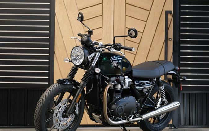 2024 Triumph Speed Twin 900 Competition Green/Phantom Black