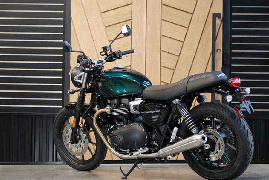 2024 Triumph Speed Twin 900 Competition Green/Phantom Black