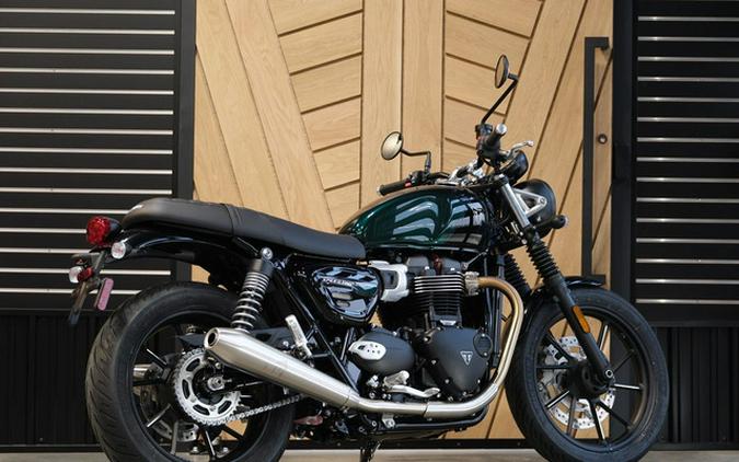 2024 Triumph Speed Twin 900 Competition Green/Phantom Black