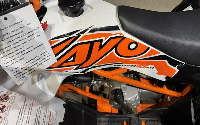 2025 Kayo Predator 125 EFI