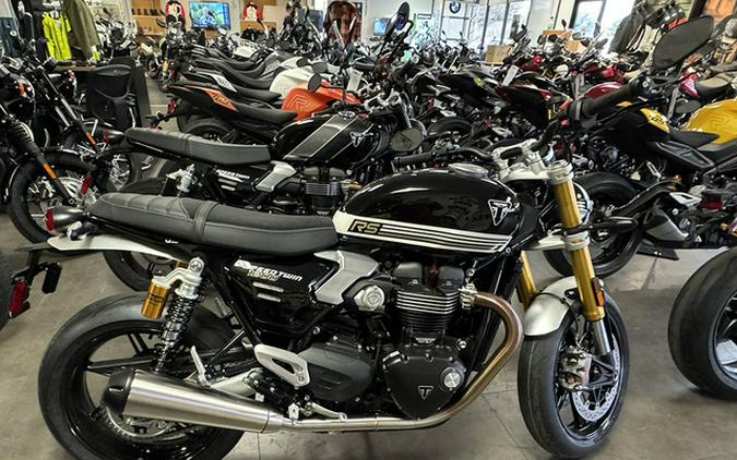 2025 Triumph Speed Twin 1200 RS Sapphire Black