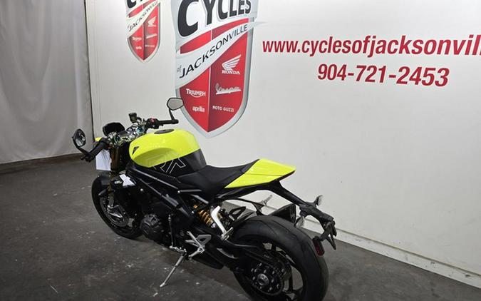2026 Triumph Speed Triple 1200 RX Triumph Performance Yellow