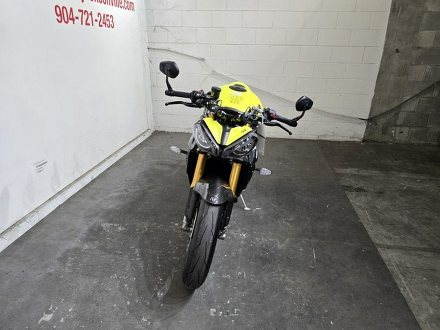 2026 Triumph Speed Triple 1200 RX Triumph Performance Yellow