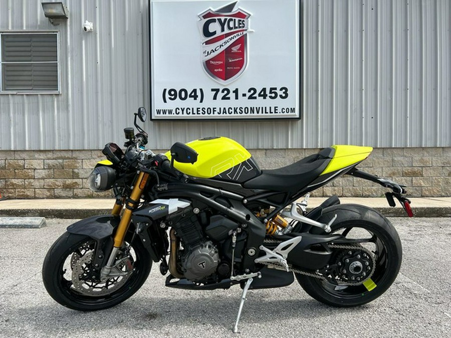2026 Triumph Speed Triple 1200 RX Triumph Performance Yellow