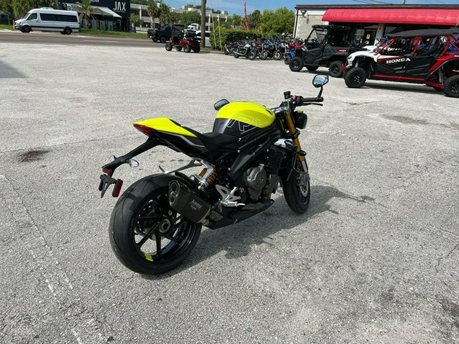 2026 Triumph Speed Triple 1200 RX Triumph Performance Yellow