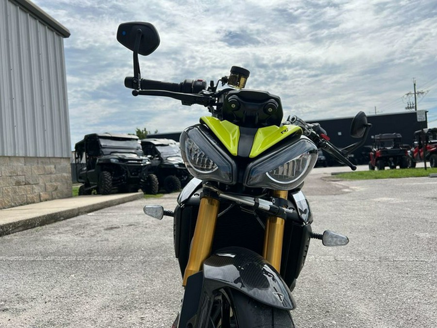 2026 Triumph Speed Triple 1200 RX Triumph Performance Yellow