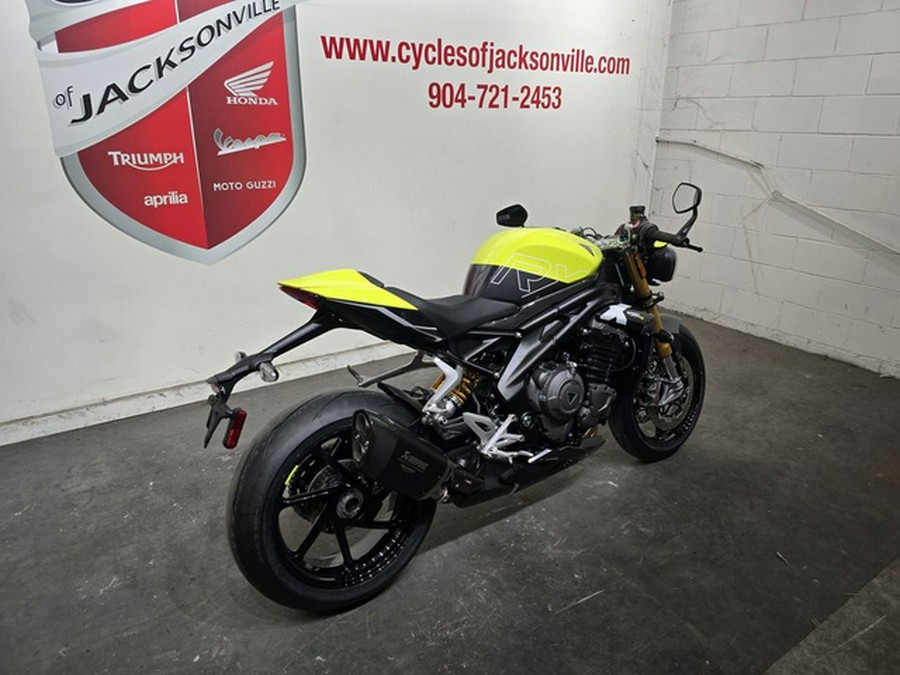 2026 Triumph Speed Triple 1200 RX Triumph Performance Yellow