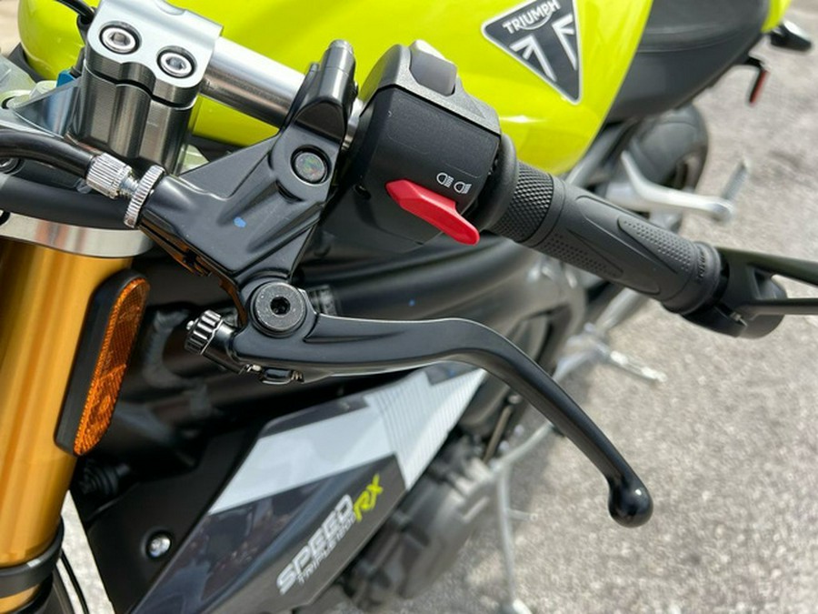 2026 Triumph Speed Triple 1200 RX Triumph Performance Yellow