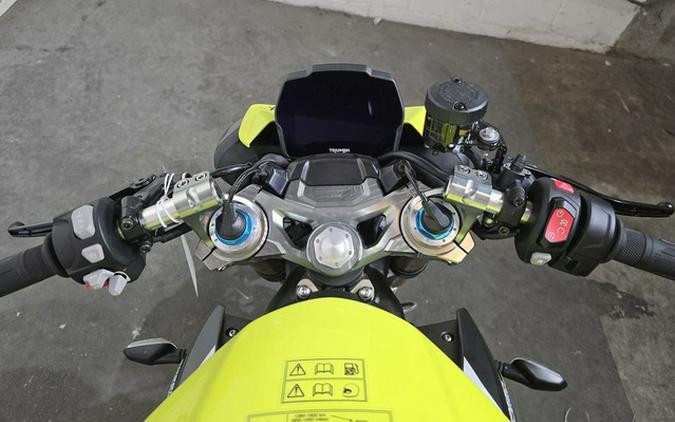 2026 Triumph Speed Triple 1200 RX Triumph Performance Yellow