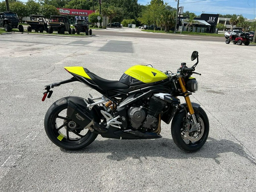 2026 Triumph Speed Triple 1200 RX Triumph Performance Yellow