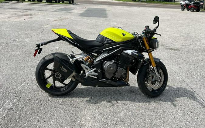 2026 Triumph Speed Triple 1200 RX Triumph Performance Yellow