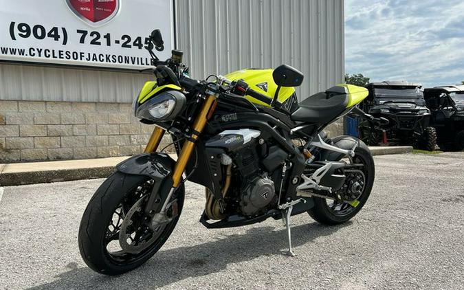 2026 Triumph Speed Triple 1200 RX Triumph Performance Yellow