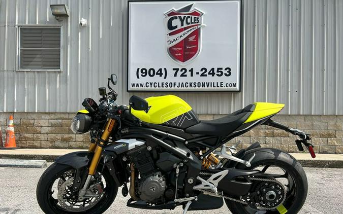 2026 Triumph Speed Triple 1200 RX Triumph Performance Yellow