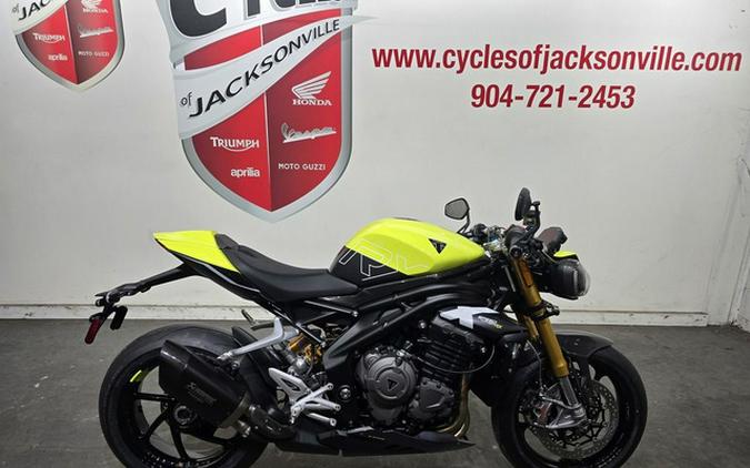 2026 Triumph Speed Triple 1200 RX Triumph Performance Yellow