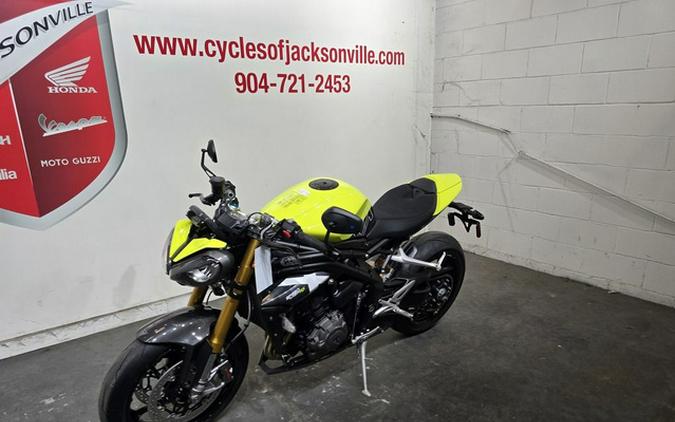 2026 Triumph Speed Triple 1200 RX Triumph Performance Yellow