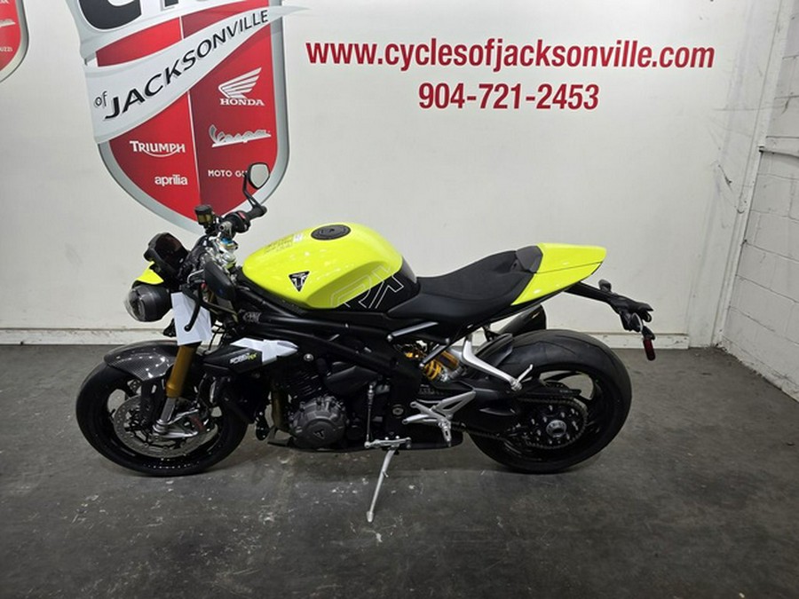 2026 Triumph Speed Triple 1200 RX Triumph Performance Yellow