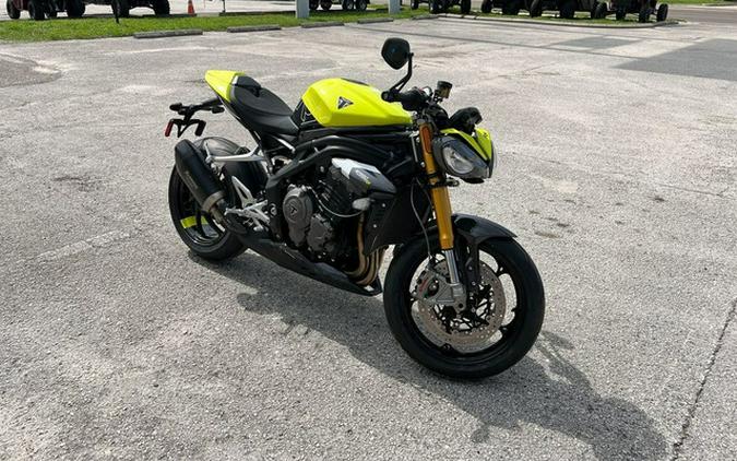 2026 Triumph Speed Triple 1200 RX Triumph Performance Yellow
