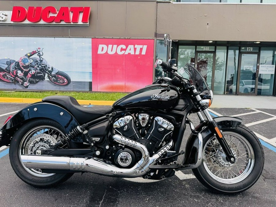 2025 Indian Scout Classic Limited +Tech Black Metallic