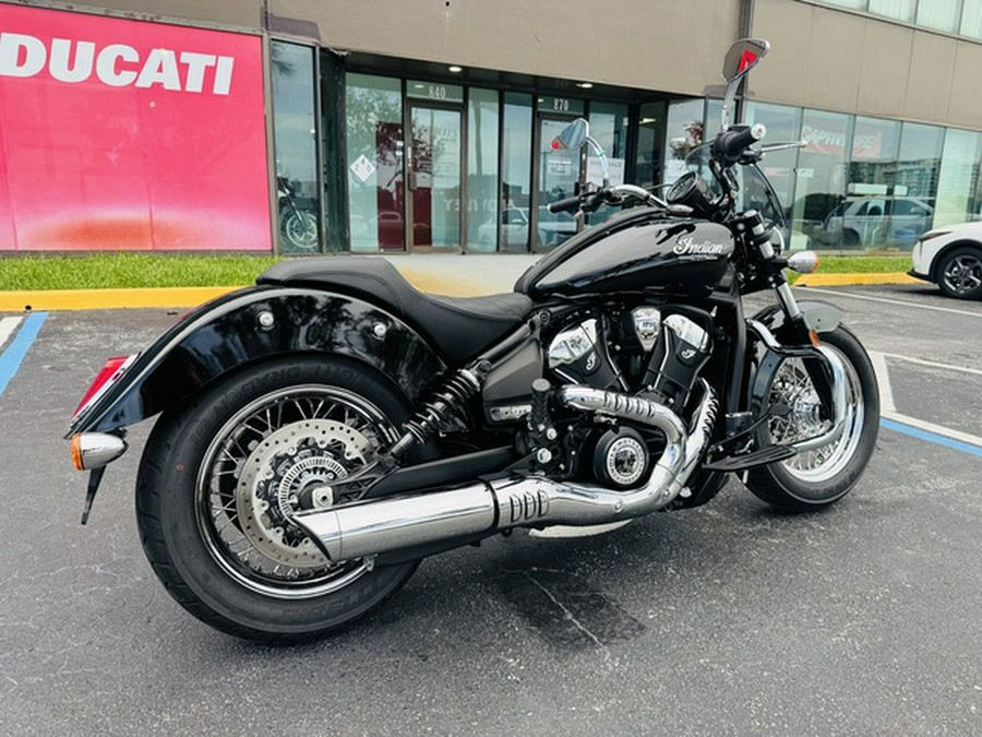 2025 Indian Scout Classic Limited +Tech Black Metallic