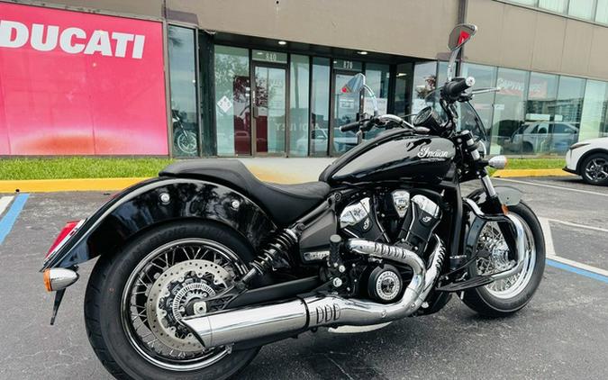 2025 Indian Scout Classic Limited +Tech Black Metallic