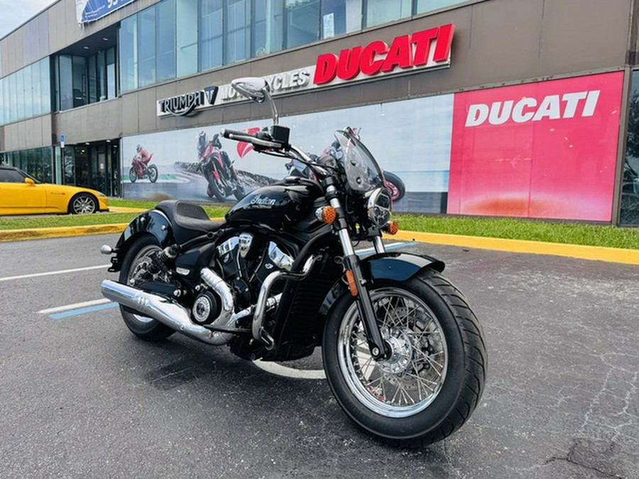 2025 Indian Scout Classic Limited +Tech Black Metallic