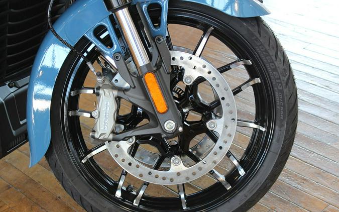 2026 Indian Motorcycle® Challenger® Limited 112 Storm Blue with Black Metallic