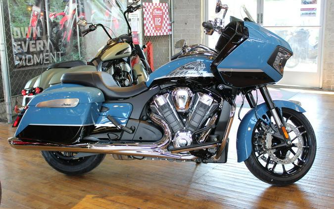 2026 Indian Motorcycle® Challenger® Limited 112 Storm Blue with Black Metallic