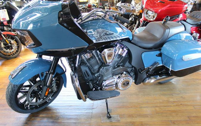 2026 Indian Motorcycle® Challenger® Limited 112 Storm Blue with Black Metallic