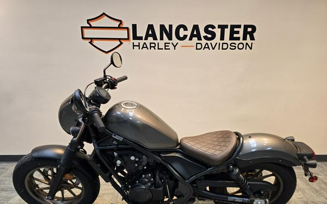 2023 Honda Rebel 500 ABS SE Titanium Metallic