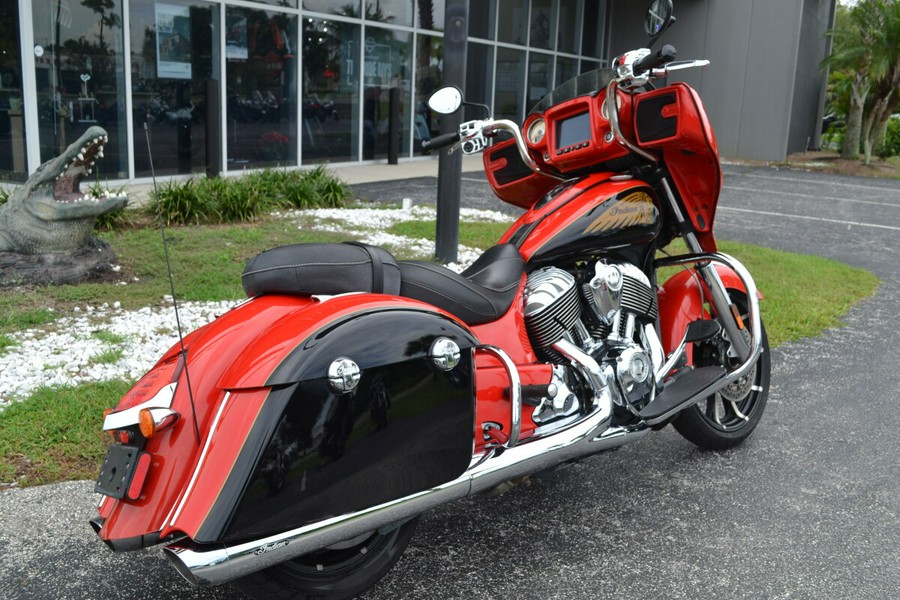 2017 Indian Motorcycle Chieftain® Limited Wildfire Red / Thunder Black