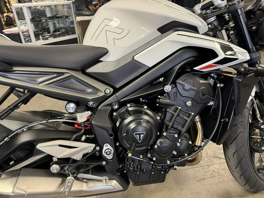 2025 Triumph Street Triple 765 R Pure White