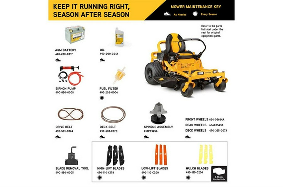 2023 Cub Cadet ZT1 50 (17AIEACL010)