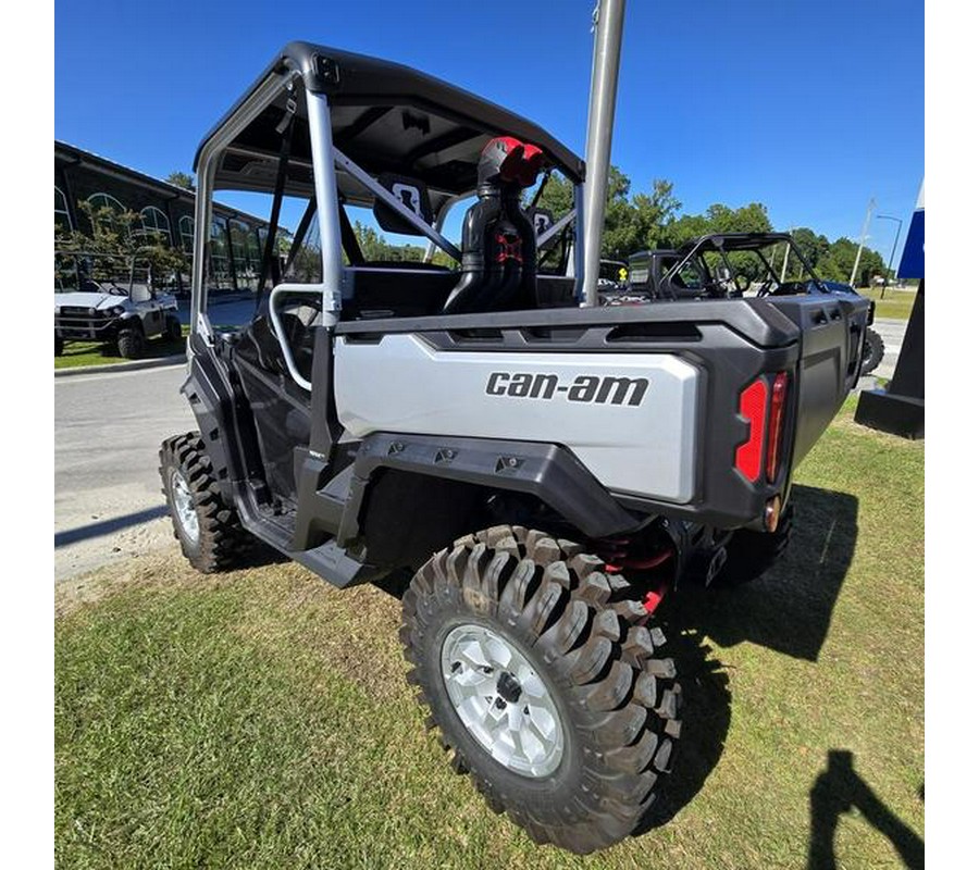 2025 Can-Am® Defender X mr HD10 Hyper Silver & Legion Red