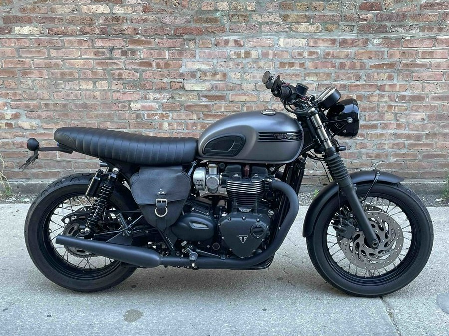 2017 triumph bonneville t120 black for sale