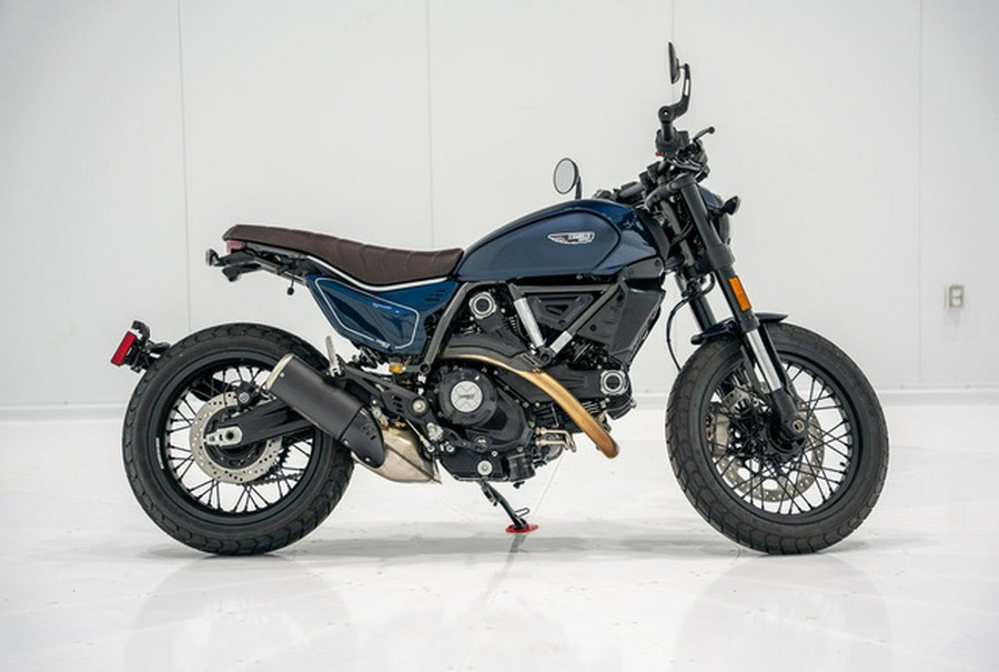 2024 Ducati Scrambler Nightshift (2G) Blue 800 2G Nightshift