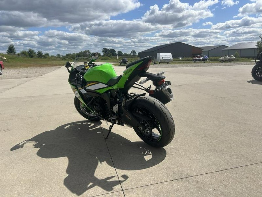 2025 Kawasaki Ninja ZX6R KRT Green