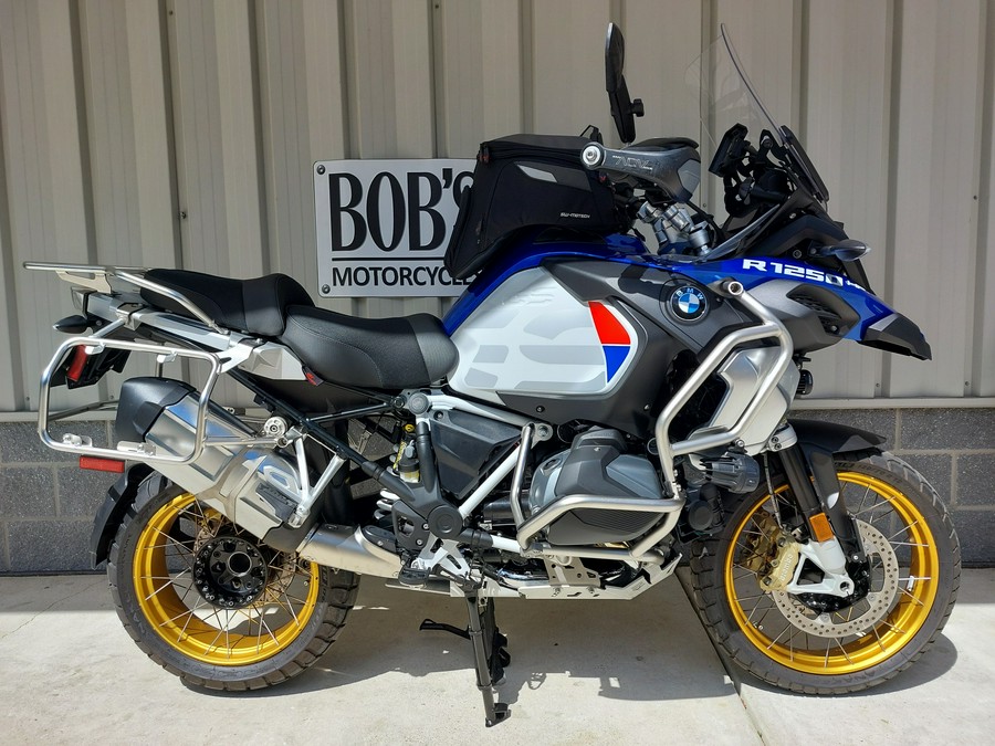 2019 BMW R 1250 GS Adventure Light White / Racing Blue