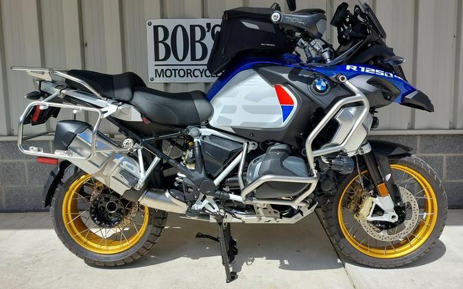 2019 BMW R 1250 GS Adventure Light White / Racing Blue