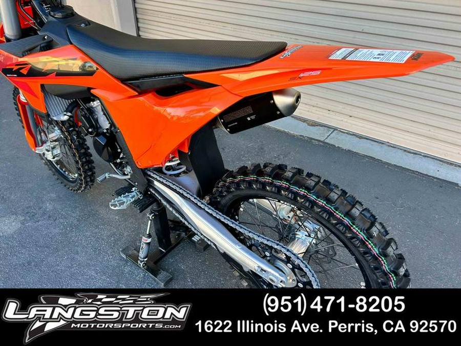 2025 KTM 125 SX