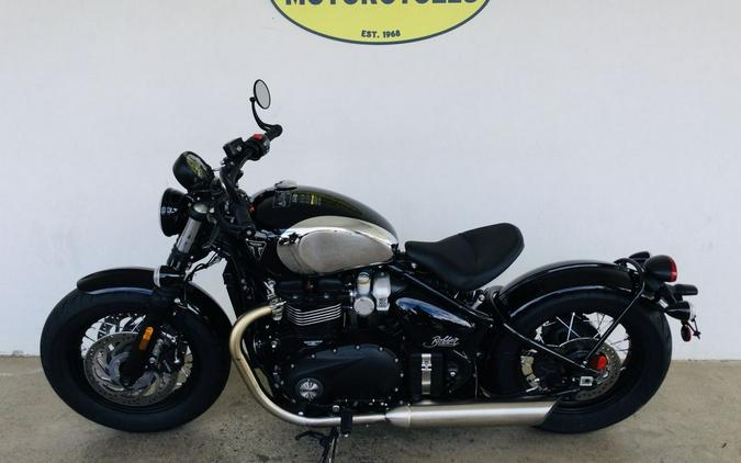 2023 Triumph Bonneville Bobber Chrome Edition Chrome / Jet Black